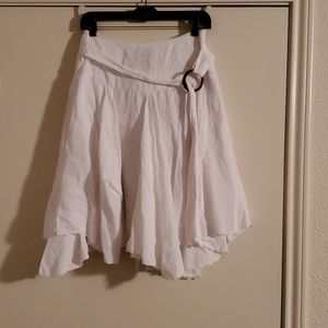 White, Layered Skirt